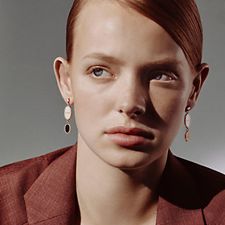 Chaine d'ancre Verso dangle earrings | Hermès USA